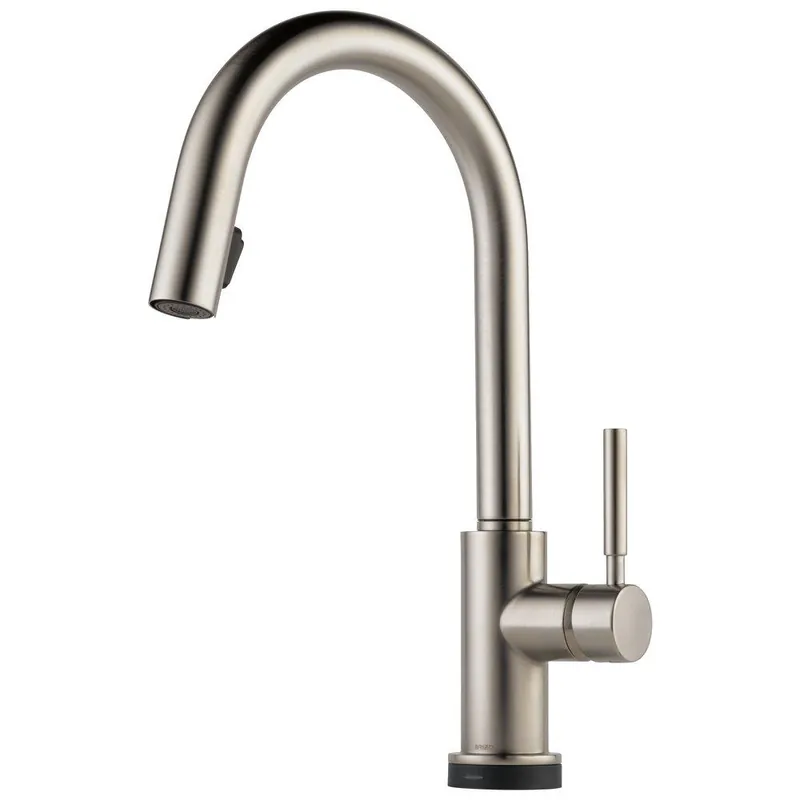 Brizo 64020LF-SS Solna® Single Handle Pull Down Kitchen Faucet with Touch Activation in Stainless