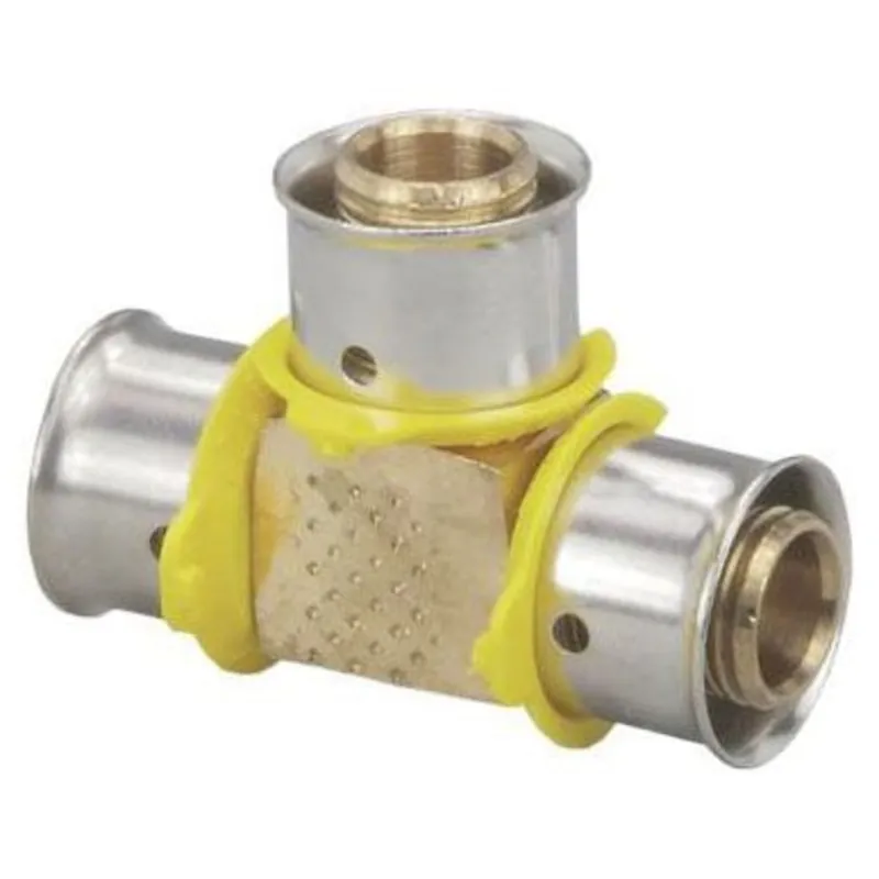 Viega 94071 1-1/4 x 1 x 3/4 PEX Press Reducing Tee