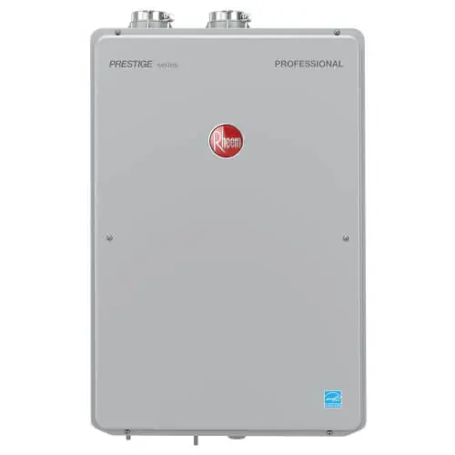 Rheem RTGH-84DVLP-2 High Efficiency 8.4 GPM Indoor Propane Gas EcoNet Enabled Tankless Water Heater