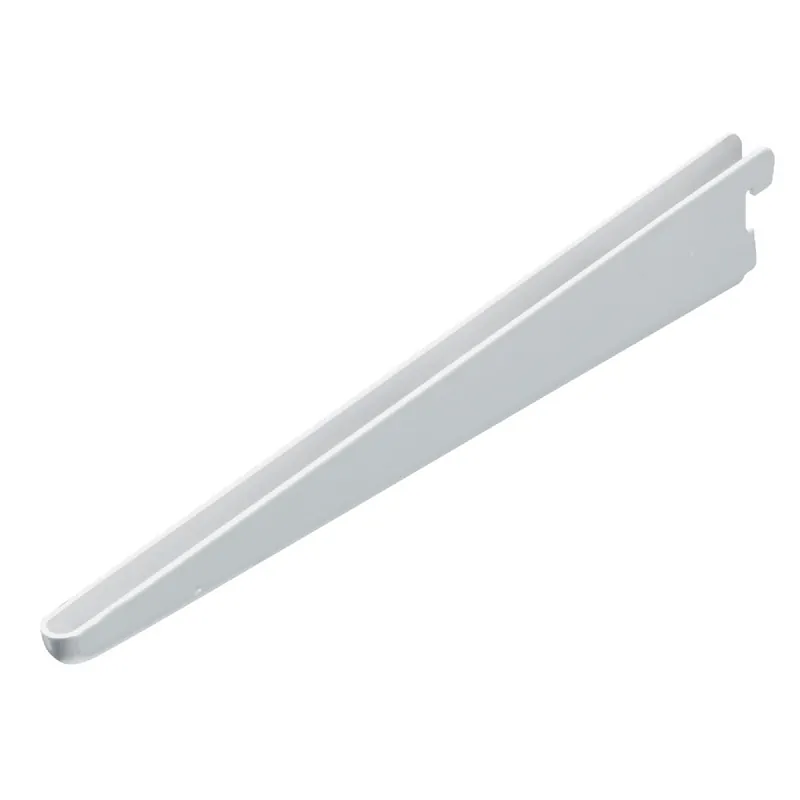 Organized Living 7913141311 FreedomRail 12-1/2 In. Rod Clip Accessible Shelving Bracket
