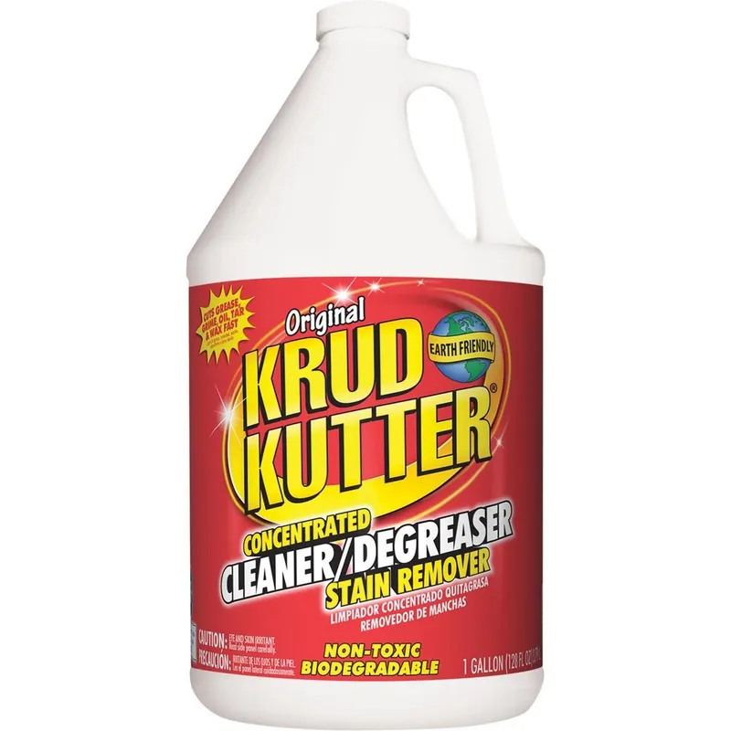 Krud Kutter KK012 1 Gal. Liquid Concentrate Cleaner & Degreaser Stain Remover