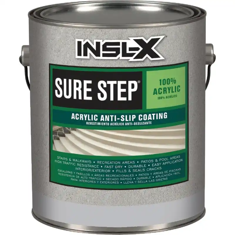 INSL-X SU0308092-01 Sure Step Medium Gray Skid Resistant Concrete Paint 1 Gal. Replacement MPN