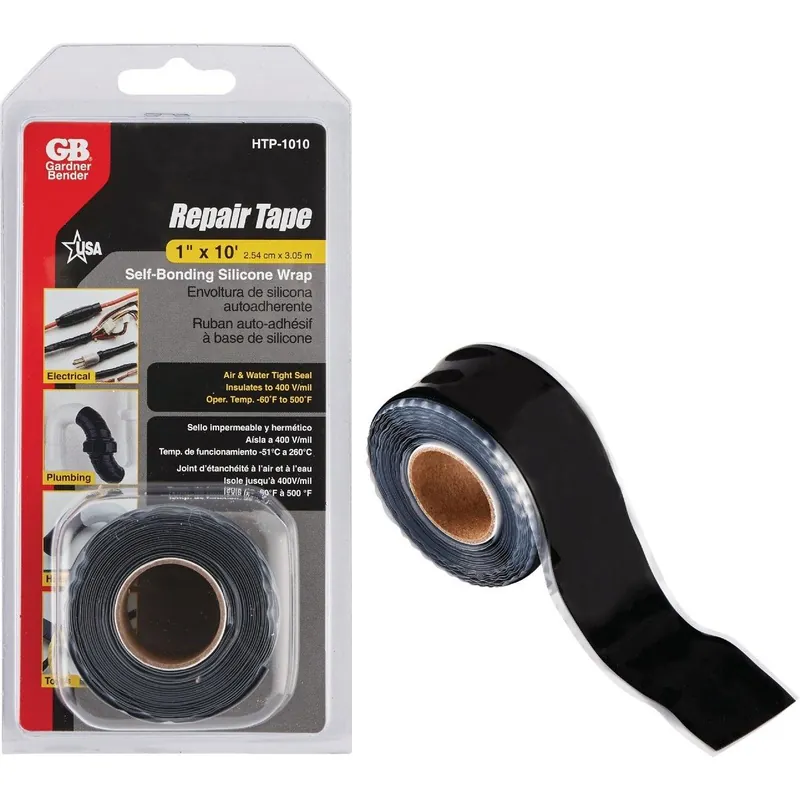 Gardner Bender HTP-1010 Black 1 In. x 10 Ft. Self-Sealing Tape