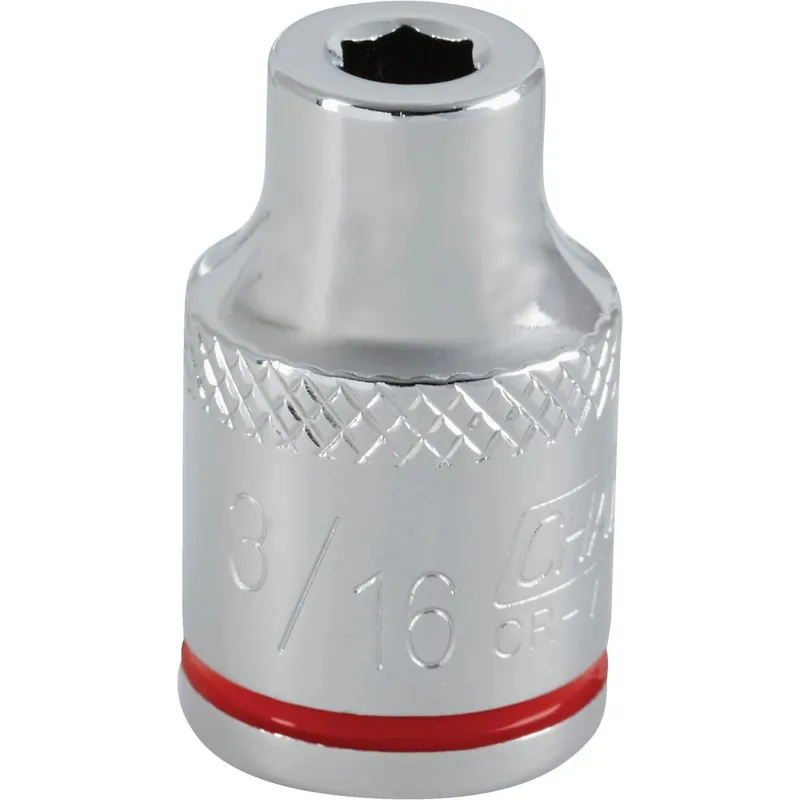 Channellock 302651 3/8 In. Drive 3/16 In. 6-Point Shallow Standard Socket