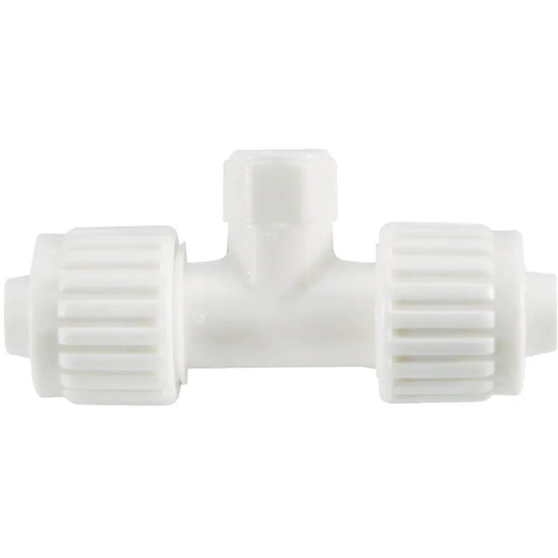 Flair-it 16834 PEX Tee 1/2 In. PEX x 1/2 In. PEX x 1/8 In. FPT Schedule 40 PVC Tee