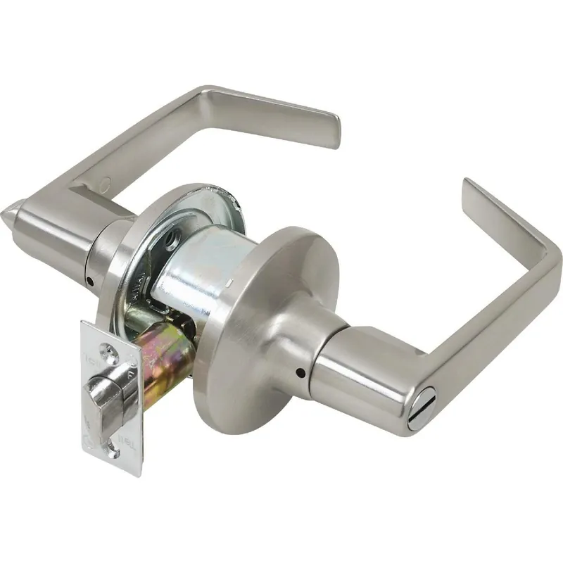 Tell CL100199 Satin Chrome Privacy Door Lever
