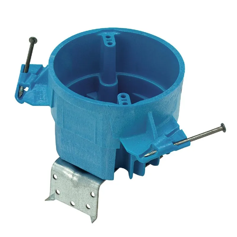ABB BH525LR Carlon SuperBlue 4 In. Nail On Ceiling Fan Box