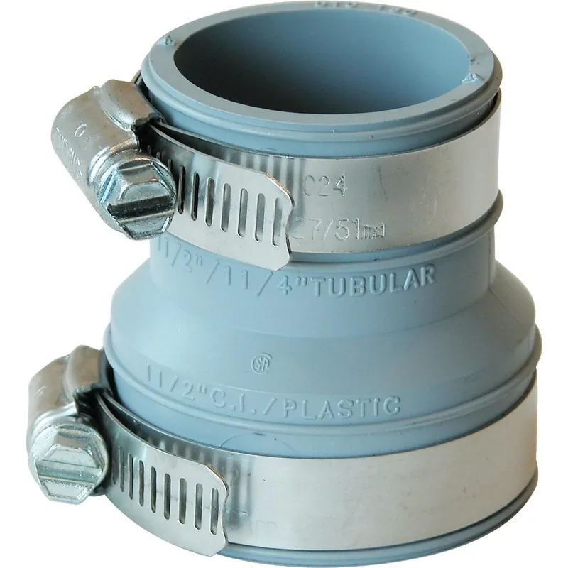 Fernco PDTC-150 Flexible 1-1/2 In. x 1-1/2 In. PVC Drain and Trap Connector