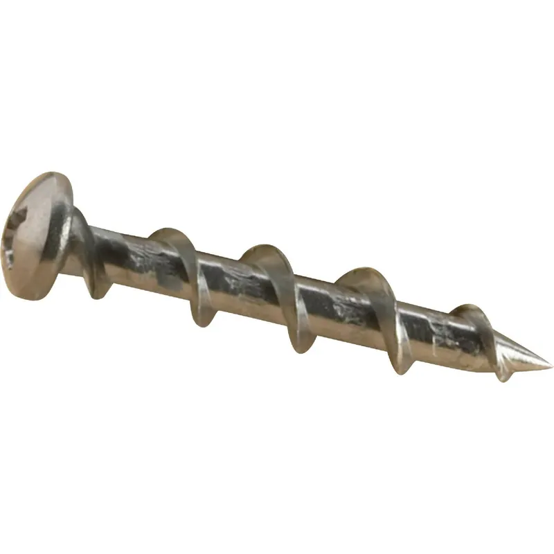 HILLMAN 377630 Borefast 1-1/2 In. Chrome Anchor & Screw in One (75 Count)