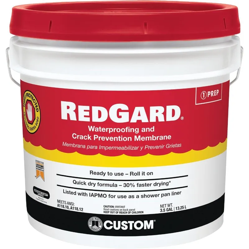 RedGard LQWAF3 3.5 Gal. Elastomeric Waterproofing Membrane
