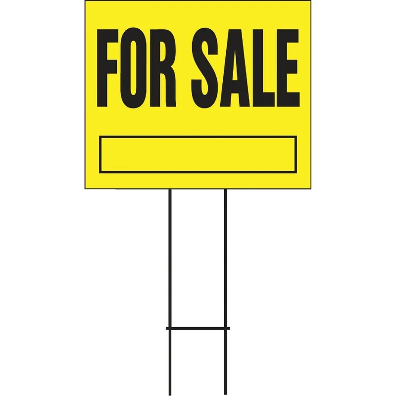 Hy-Ko YFS-10 Corrugated Plastic Sign  For Sale
