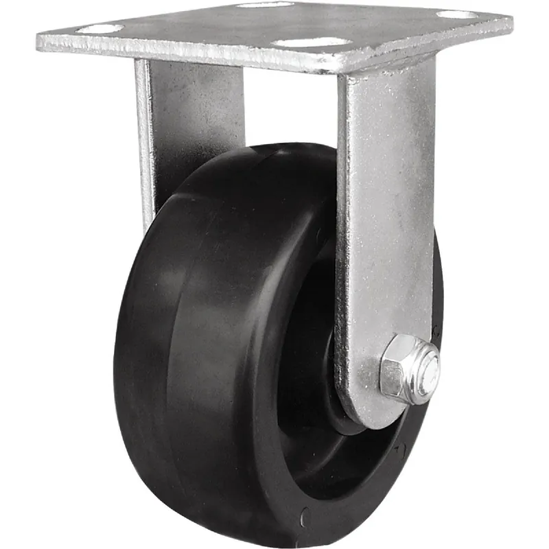 Shepherd Hardware 9389 Medium-Heavy-Duty Polypropylene Rigid Plate Caster