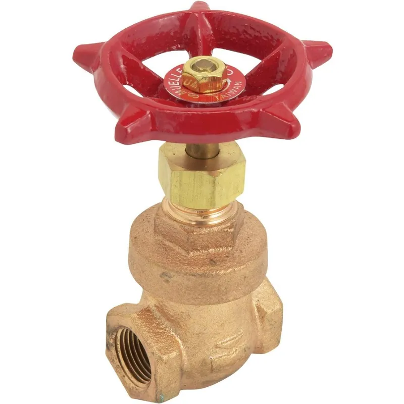 ProLine 100-208 Forged Brass Aluminum Gate Valve 2 In. FIPS x 2 In. FIPS