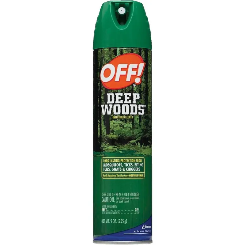 OFF! 22930 Deep Woods Off 9 Oz. Insect Repellent Aerosol Spray