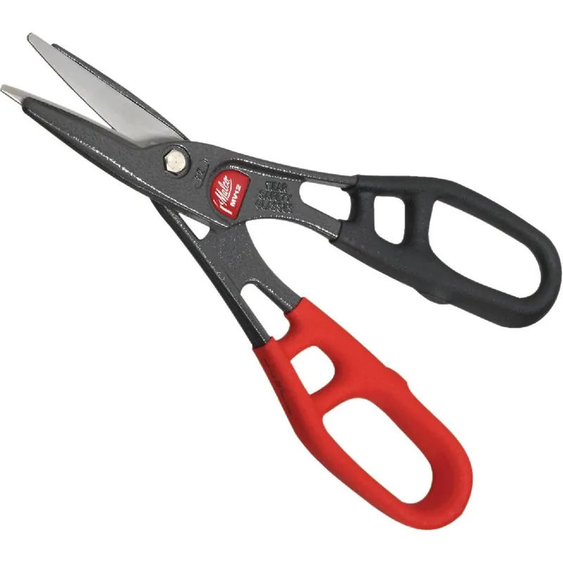 Malco MV12 Andy 12 In. Vinyl Cutting Tin Straight Combination Snips