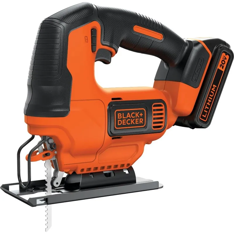 Black & Decker BDCJS20C 20 Volt MAX Lithium-Ion 1.5 Ah Cordless Jig Saw Kit