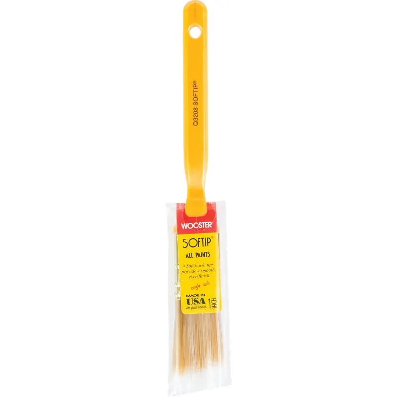 Wooster Brush Q3208-1 Softip 1 In. Angle Sash Paint Brush