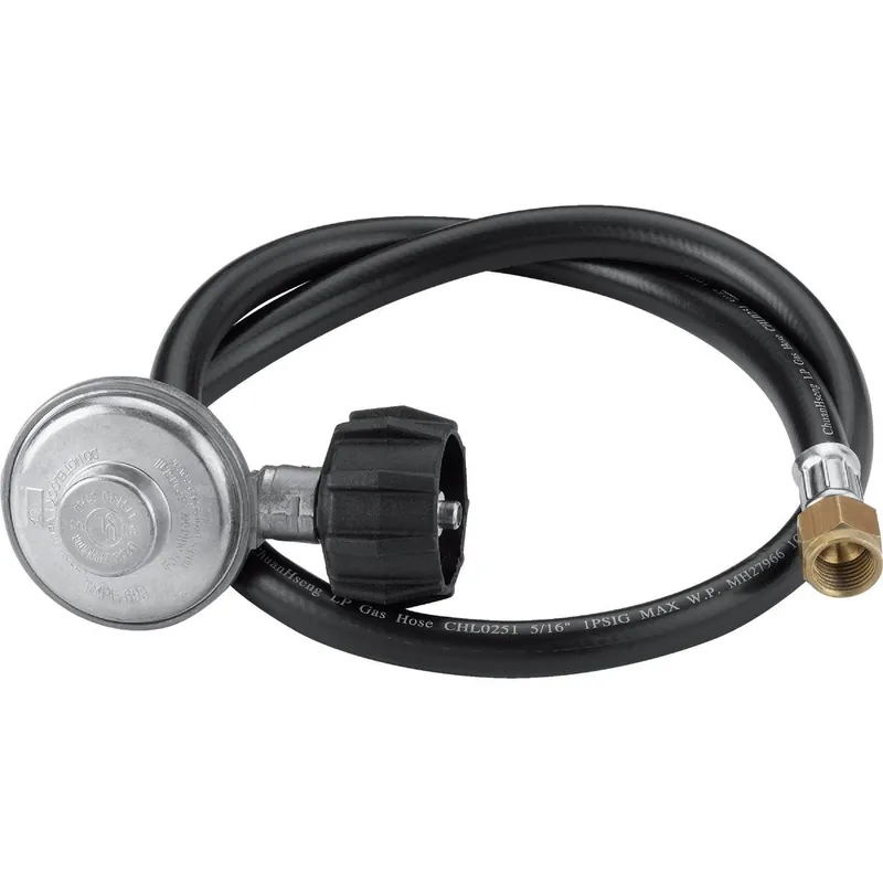 Weber 7627 Rubber LP Hose & Regulator