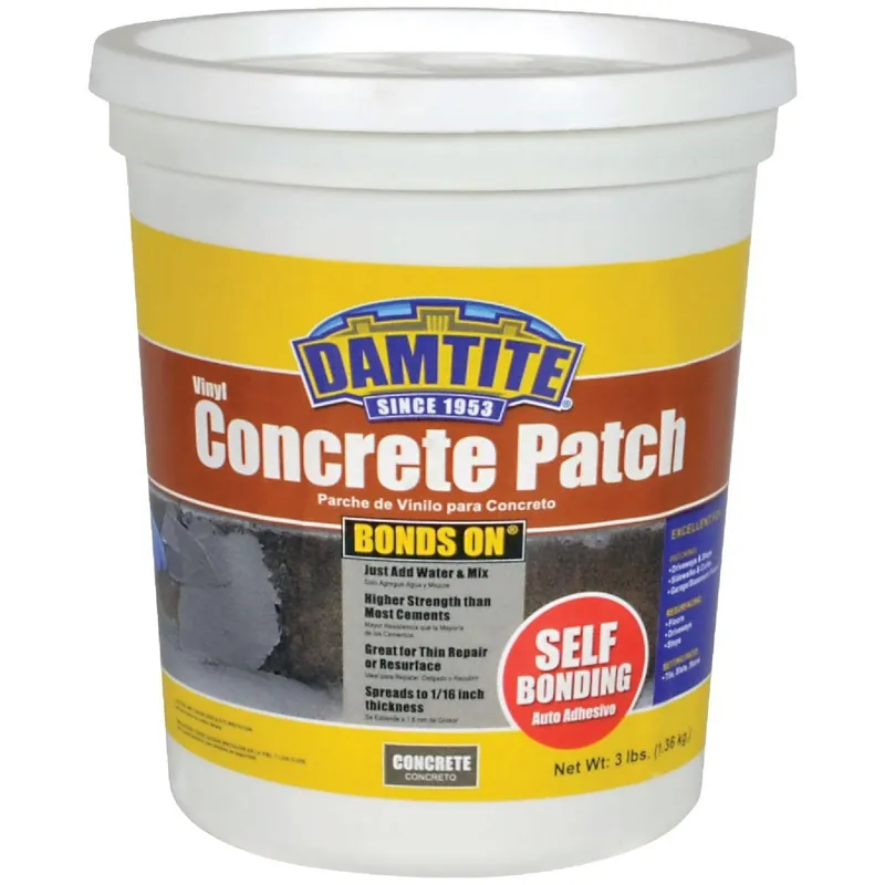 DAMTITE 04003 Damtite BondsOn 3 Lb. Gray Ready-to-Use Vinyl Concrete Patch