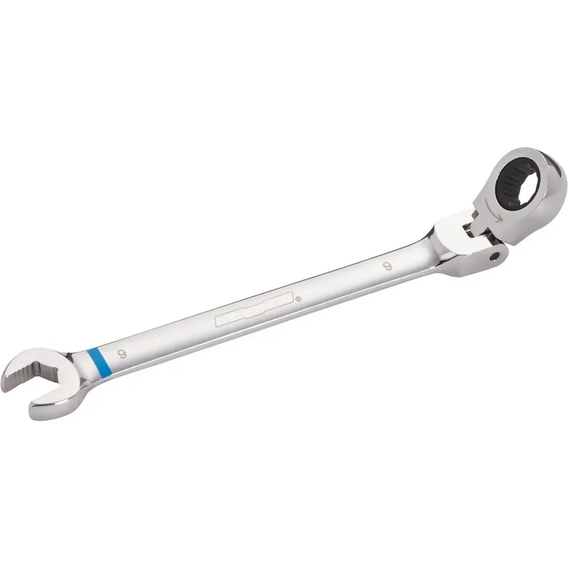 Channellock 320757 Metric 9 mm 12-Point Ratcheting Flex-Head Wrench