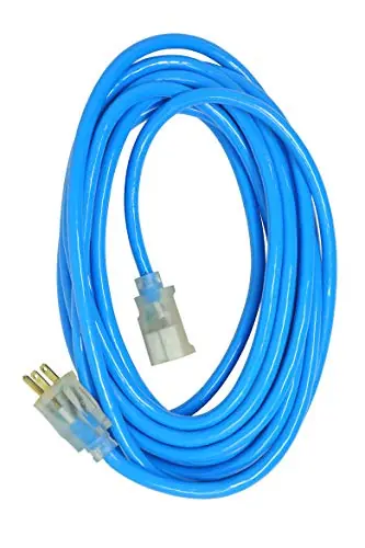 Coleman Cable 2437 ColdFlex 25 Ft. 12/3 Cold Weather Extension Cord