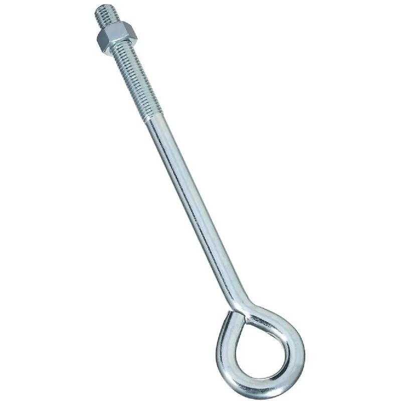National N347-690 Zinc Eye Bolt with Hex Nut