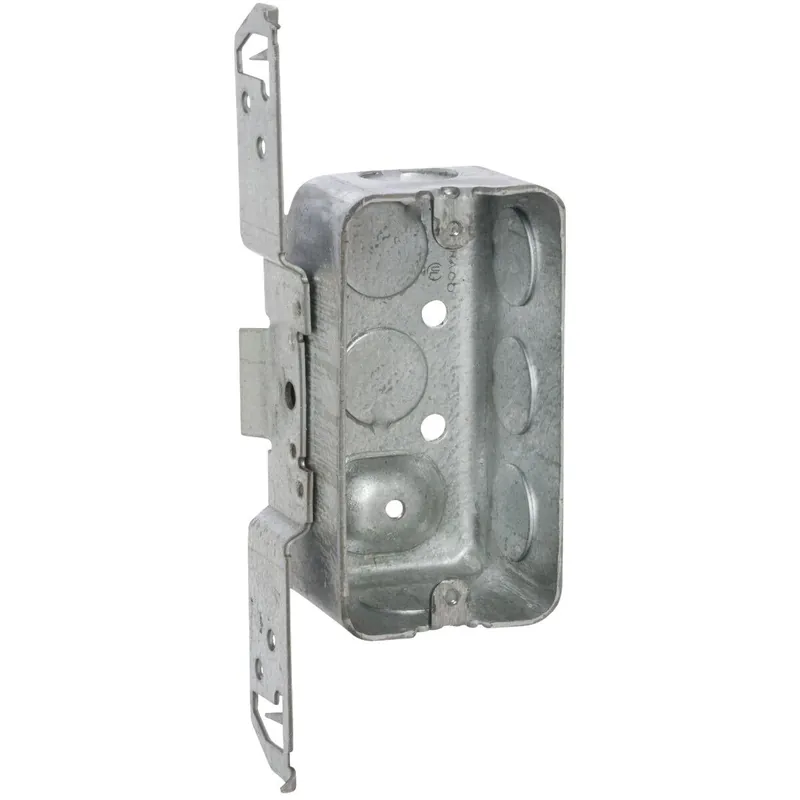 Southwire G19281-F-UPC 1-Gang Steel Drawn Wall Box