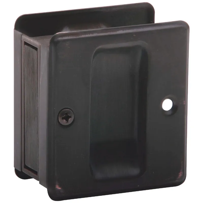 Schlage SC990B-716 Schlage Passage Aged Bronze Pocket Door Pull