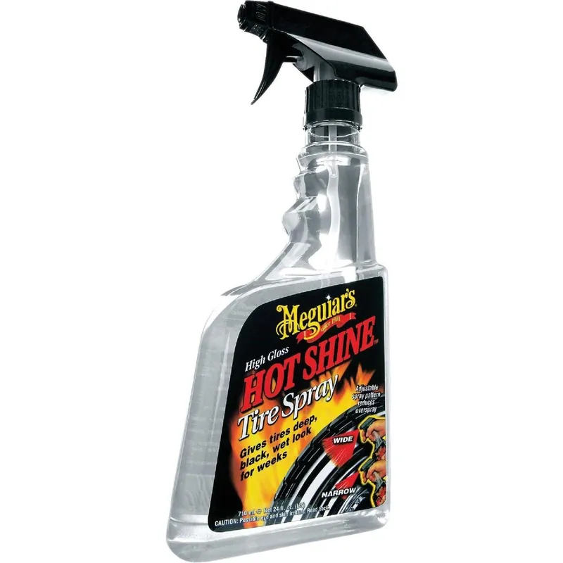Meguiars G12024 Hot Shine High Gloss 24 Oz. Trigger Spray Tire Shine