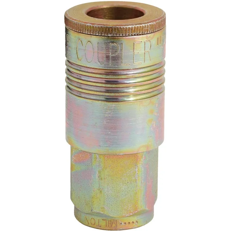 Milton S-1805 MLIS-1805 Power 3/8 Inch FNPT Heavy-Duty Steel Coupler