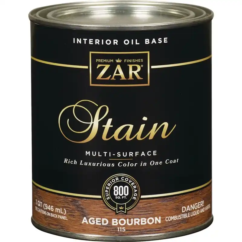 ZAR 11512 UGL11512 Oil-Based Wood Stain Aged Bourbon 1 Qt.
