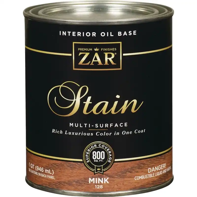 ZAR 12812 UGL Oil-Based Wood Stain Mink 1 Qt. Replacement MPN
