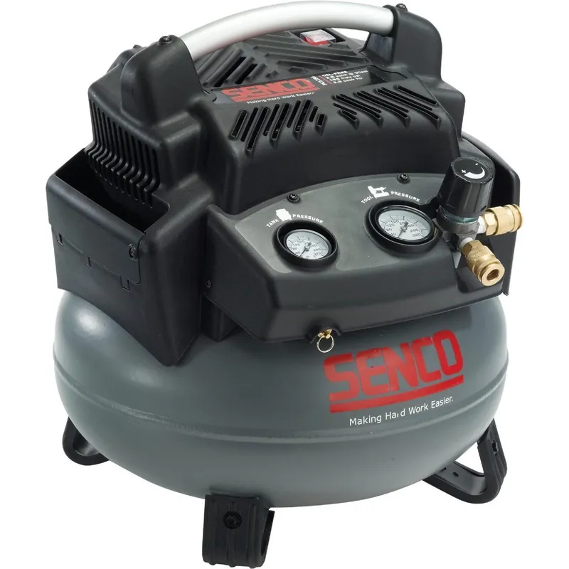 Senco PC1280 Pancake Air Compressor 150 psi 6 Gal.