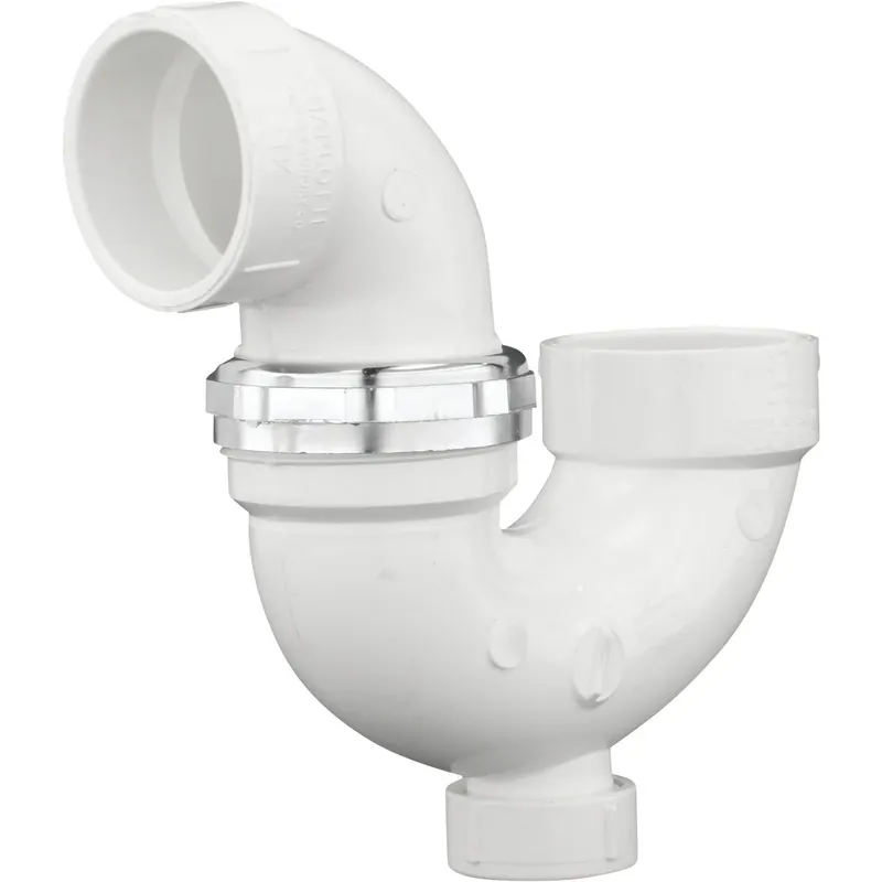 Charlotte Pipe PVC00709X0600HA P-Trap with Union 1-1/2 In.