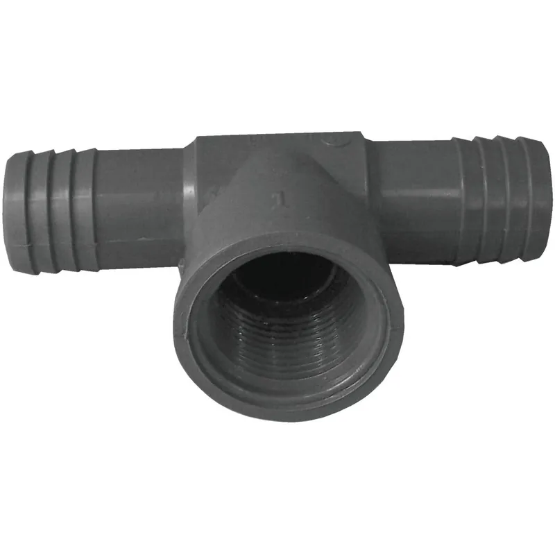Boshart UPVCFT-10 FIP Combination Polypropylene Insert Tee