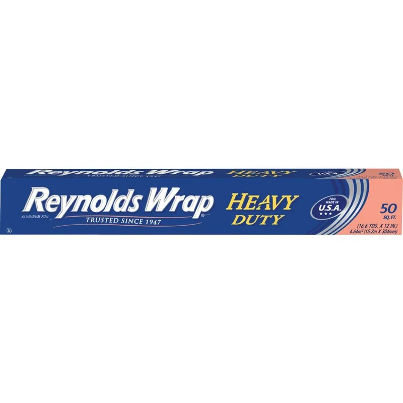 Reynolds F28027 Reynolds Wrap 50 Sq Ft Heavy-Duty Aluminum Foil