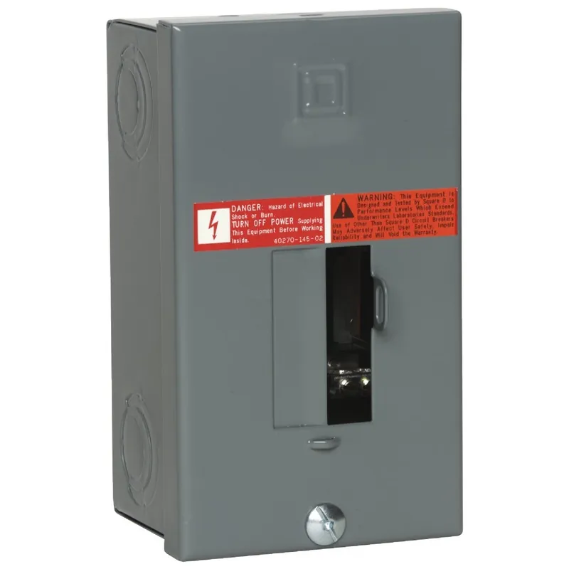 Square D QO2L30SCP QO 30A 2-Space 2-Circuit Indoor Main Lug Load Center