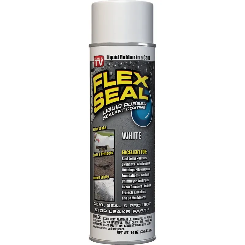 Flex Seal FSWHTR20 Spray Rubber Sealant 14 Oz