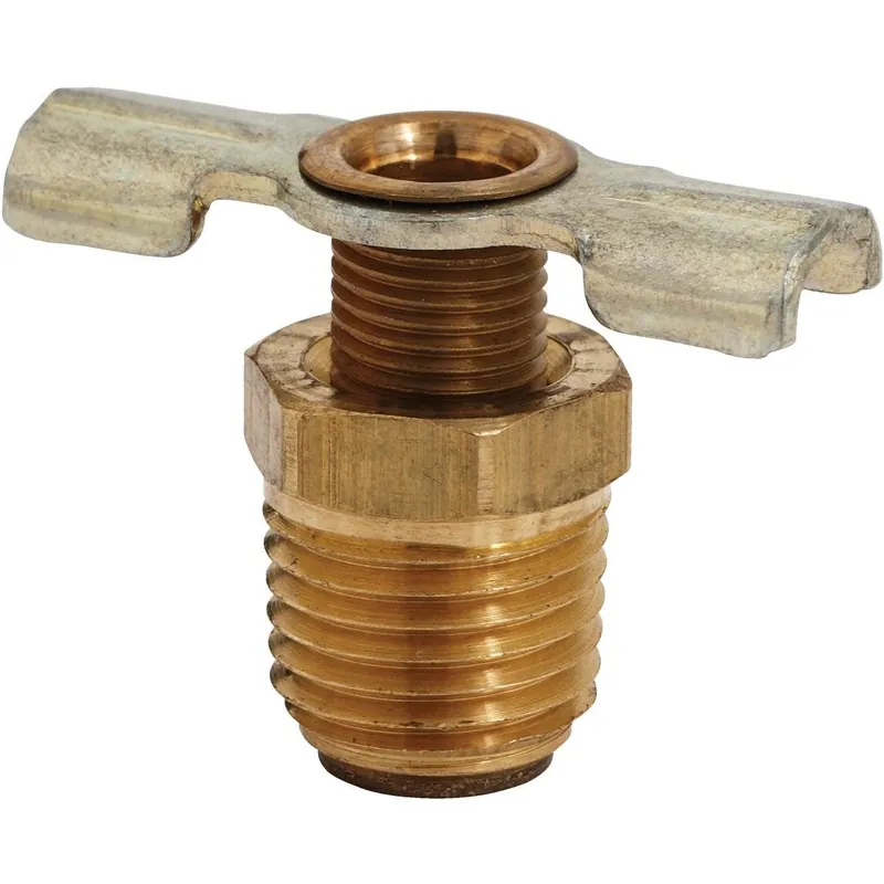 Milton S-614-4 1/4 In. NPT Brass Drain Cock