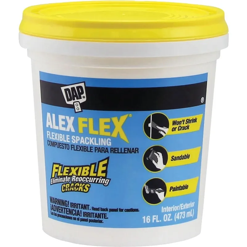 DAP 18742 Dap Alex Flex Heavy-Duty Acrylic Spackling