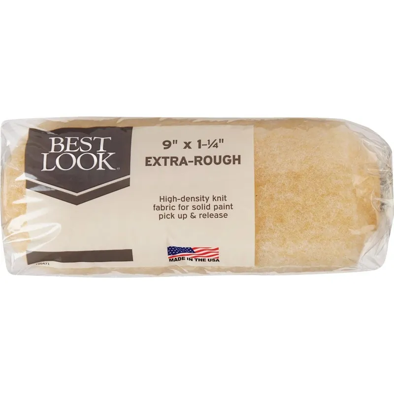 Best Look DIBR47-900 9 In. x 1-1/4 In. Knit Fabric Roller Cover