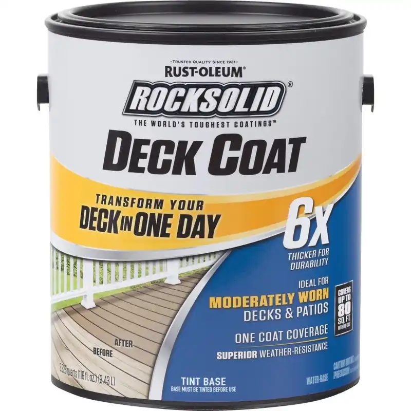 Rust-Oleum 300113 RockSolid Tint Base Deck Coat 1 Gal. Replacement 300113