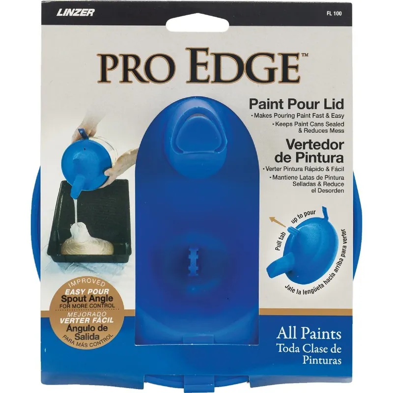 Linzer Products FL 100 Pro Edge 1 Gal. 6.75 In. Paint Pour Lid