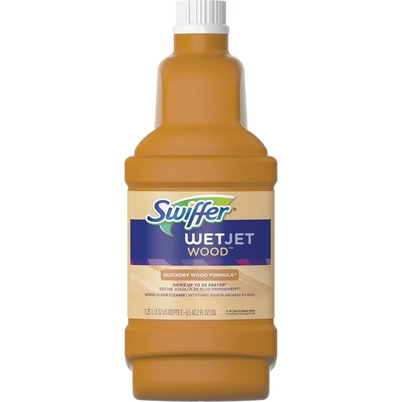 Swiffer 77133 WetJet Wood 42.2 Oz. Floor Cleaner