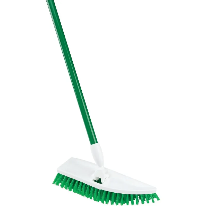 Libman 122 No Knees Floor Scrub Brush with Handle