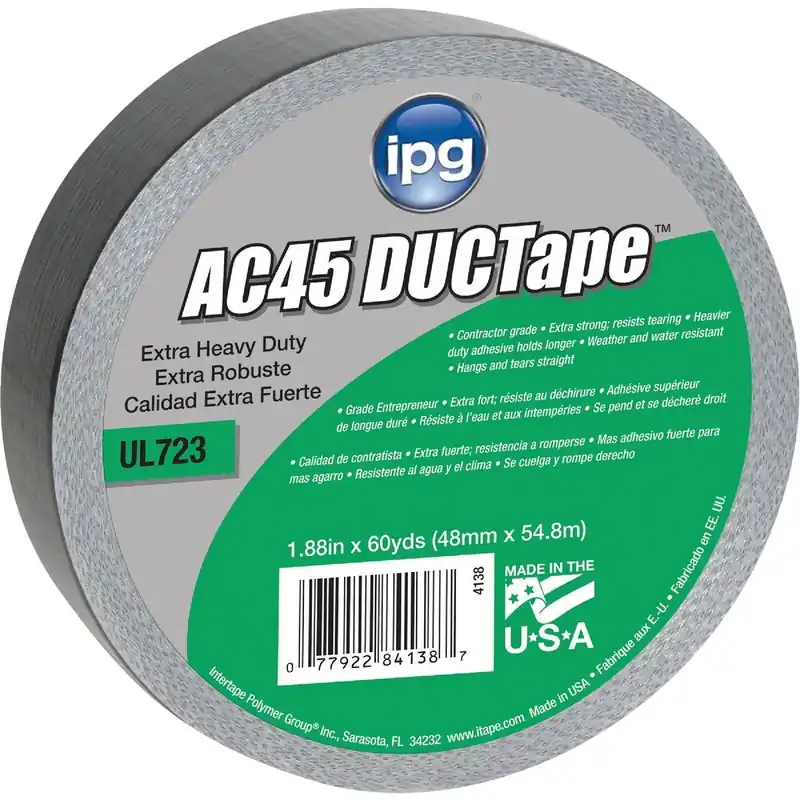 Intertape 4138 AC45 DUCTape 1.88 In. x 60 Yd. Contractor Grade Duct Tape
