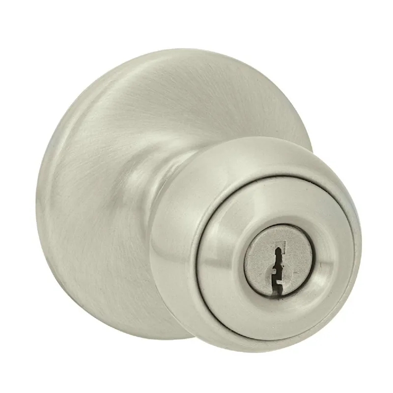 Kwikset 400P15CPK6V1 Polo Satin Nickel Entry Door Knob