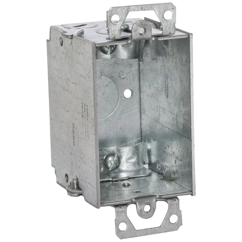 Southwire G601-R-UPC 1-Gang Steel Welded Wall Box