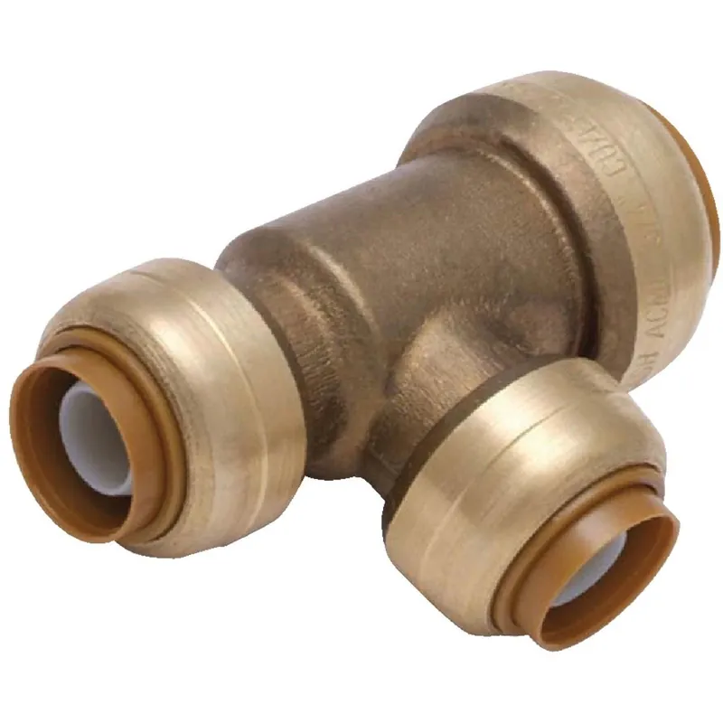 SharkBite U416LFA Push-to-Connect Tee 1 In. X 1 In. X 3/4 In.