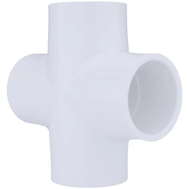 Charlotte Pipe PVC024101000HA 1-1/4 In. Schedule 40 Slip PVC Cross